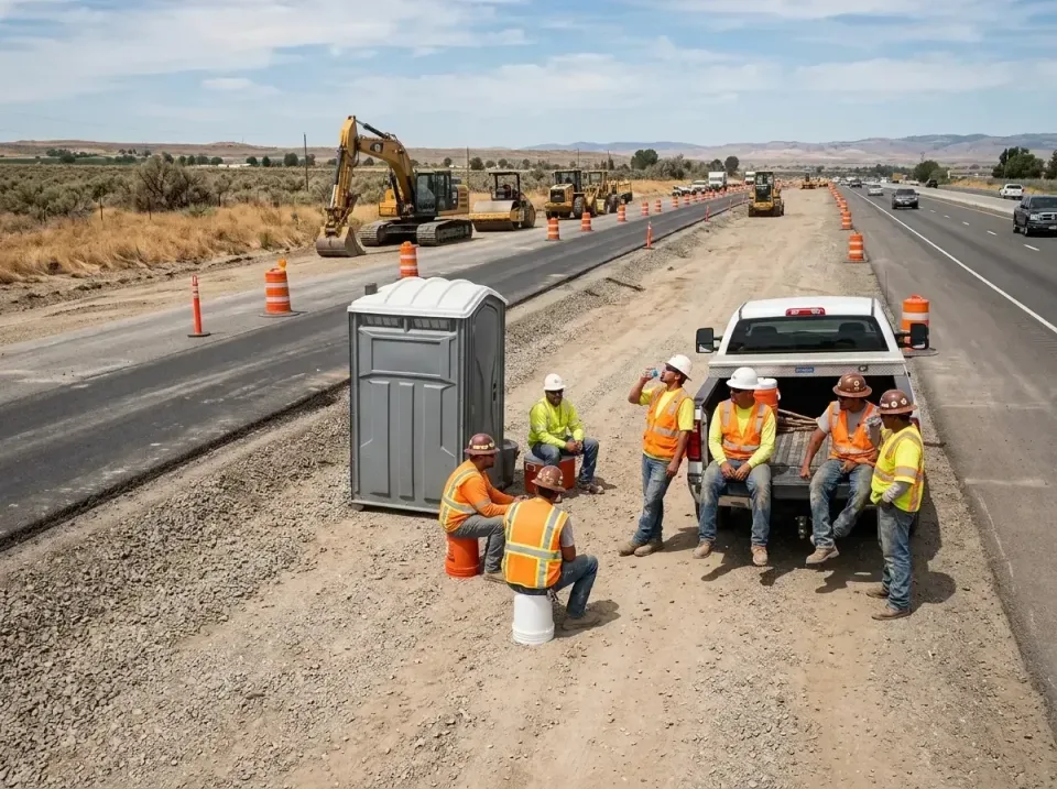 highway-road-construction-crew-007 — frequently asked questions, Porta Potty and Restroom Rentals in Rock Hill, MO